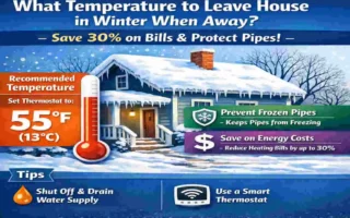 What Temperature to Leave House in Winter When Away: Expert Tips for Savings & Safety