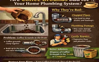 Are Coffee Grounds Bad for Home Plumbing? Why Pouring Them Down the Sink Could Cost You