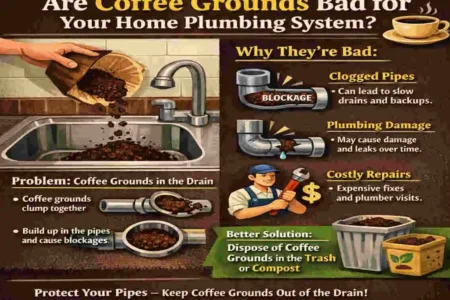 Are Coffee Grounds Bad for Home Plumbing? Why Pouring Them Down the Sink Could Cost You