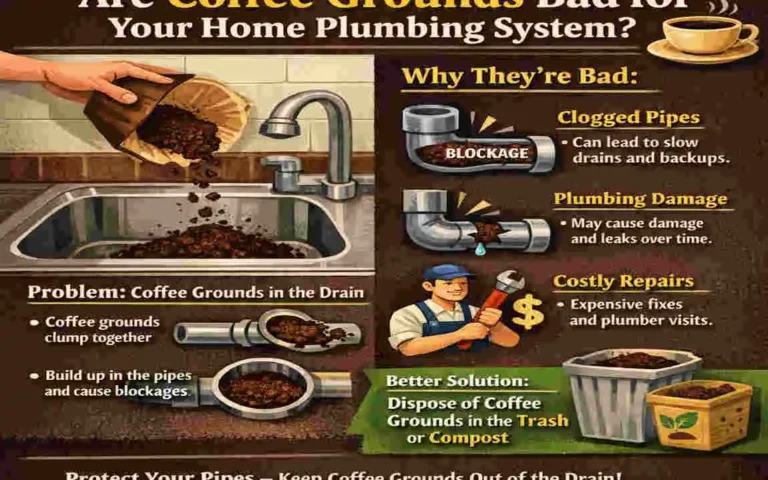 Are Coffee Grounds Bad for Home Plumbing? Why Pouring Them Down the Sink Could Cost You