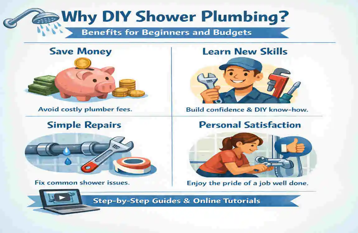 how to install house plumbing for shower