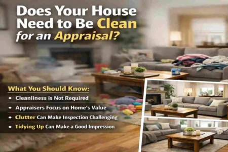 does your house need to be clean for an appraisal
