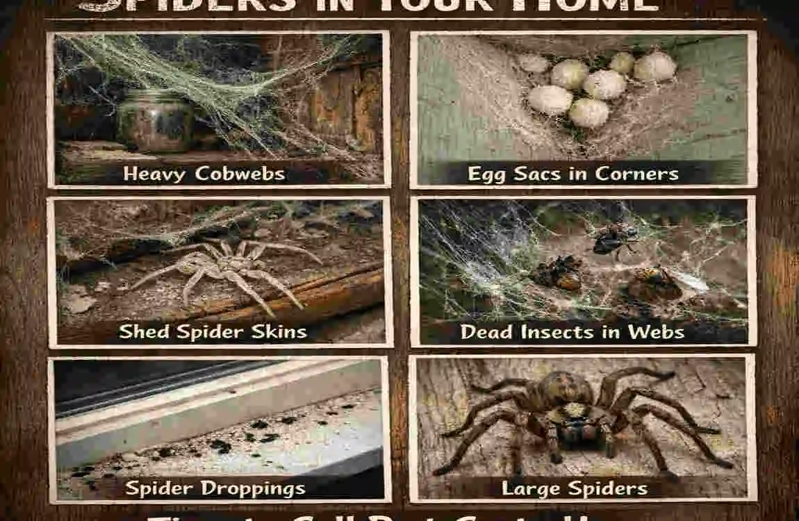 how long do spiders live in your house