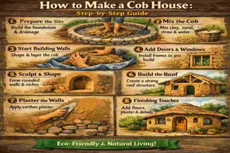 how to make a cob house