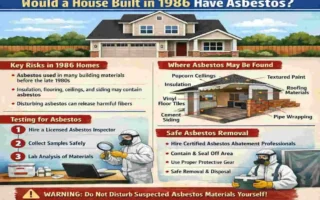 would a house built in 1986 have asbestos