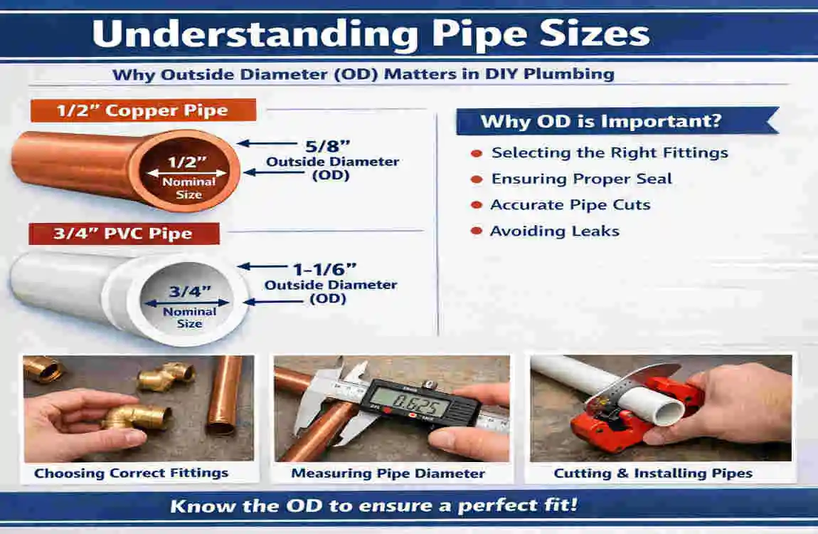 what does od stand for in house plumbing