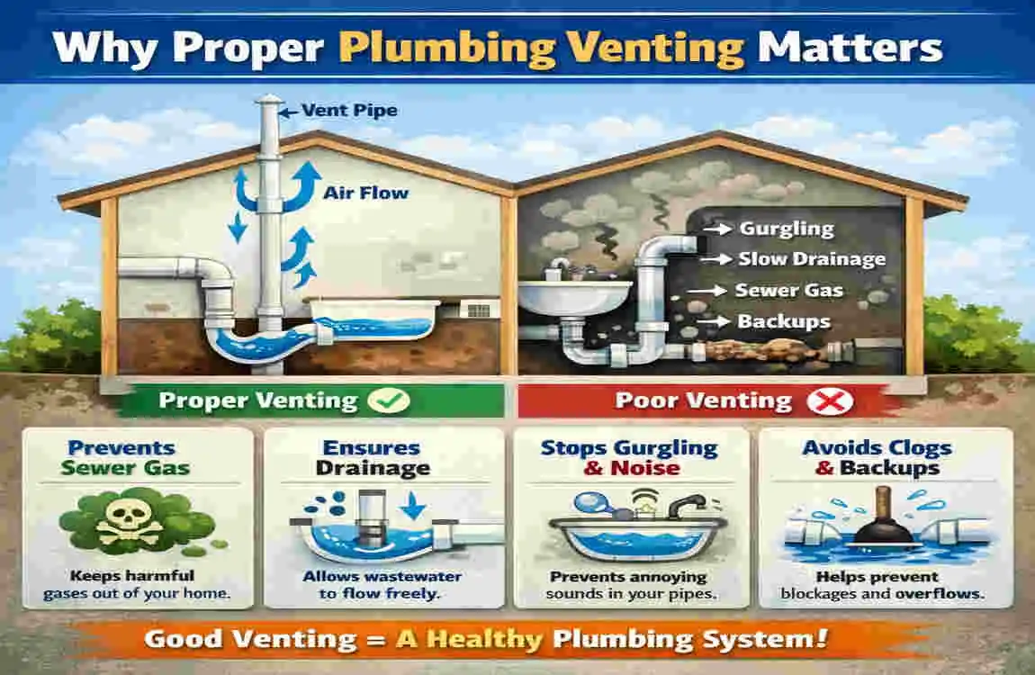 how to properly vent home plumbing