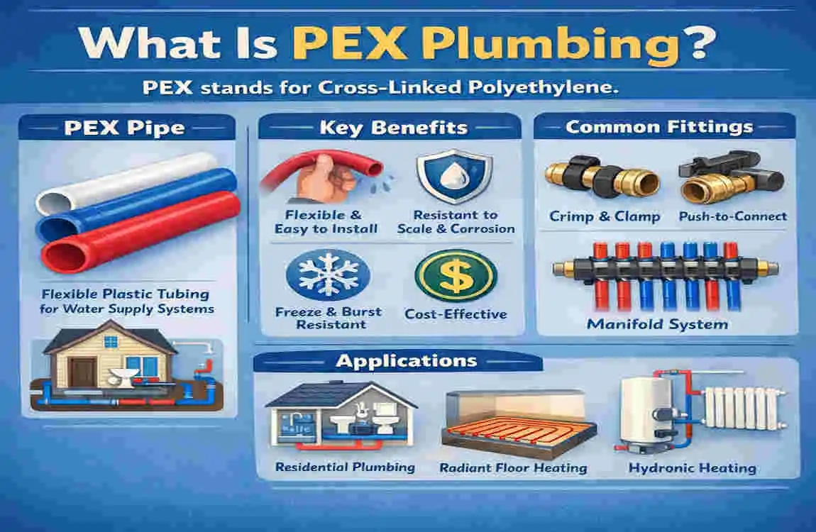 how to use pex home plumbing