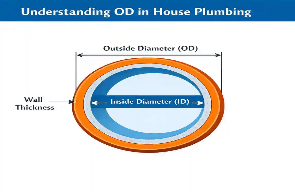 what does od stand for in house plumbing