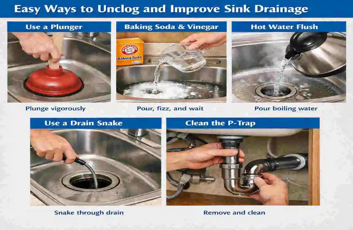 how to fix home plumbing under sink