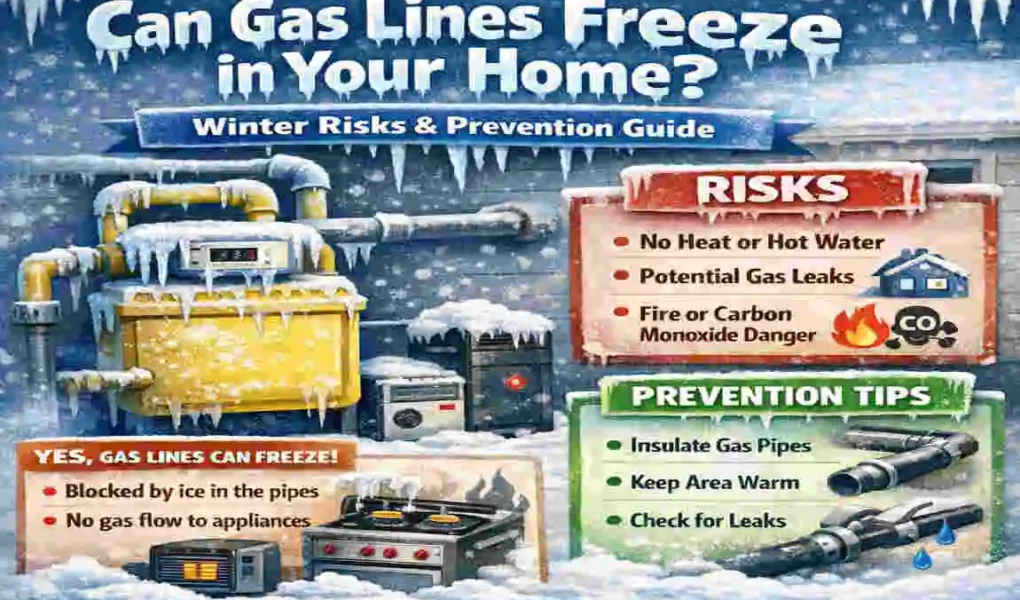 Can Household Gas Lines Freeze?