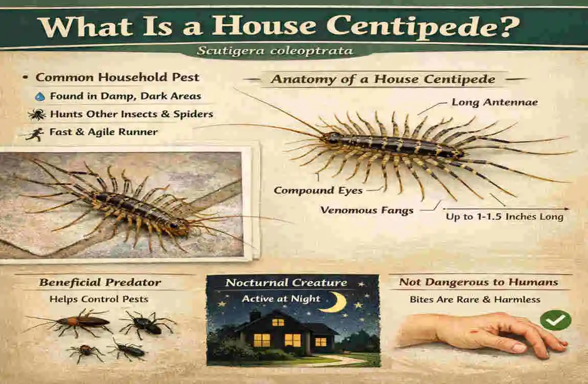 are house centipedes dangerous