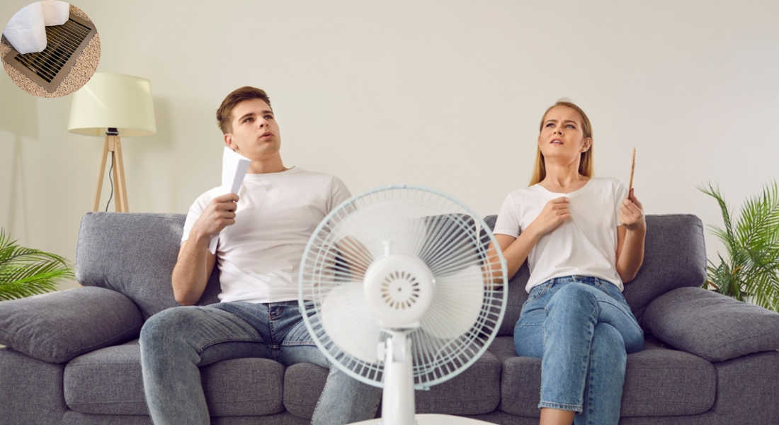 how to fix hot room in house