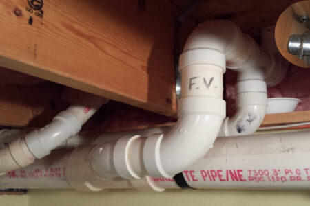 how to fix a leaking home plumbing stack