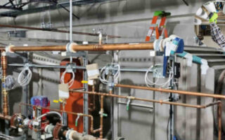 is hvac connected to house plumbing