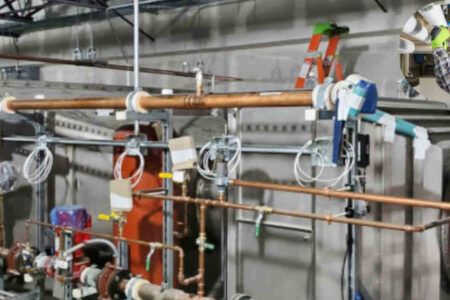 is hvac connected to house plumbing