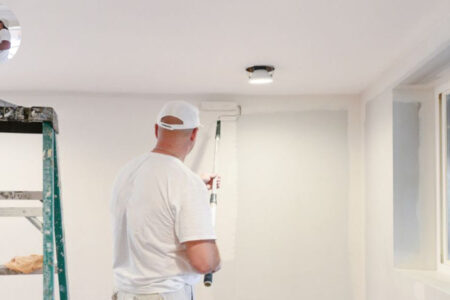 how much does a house painter make an hour