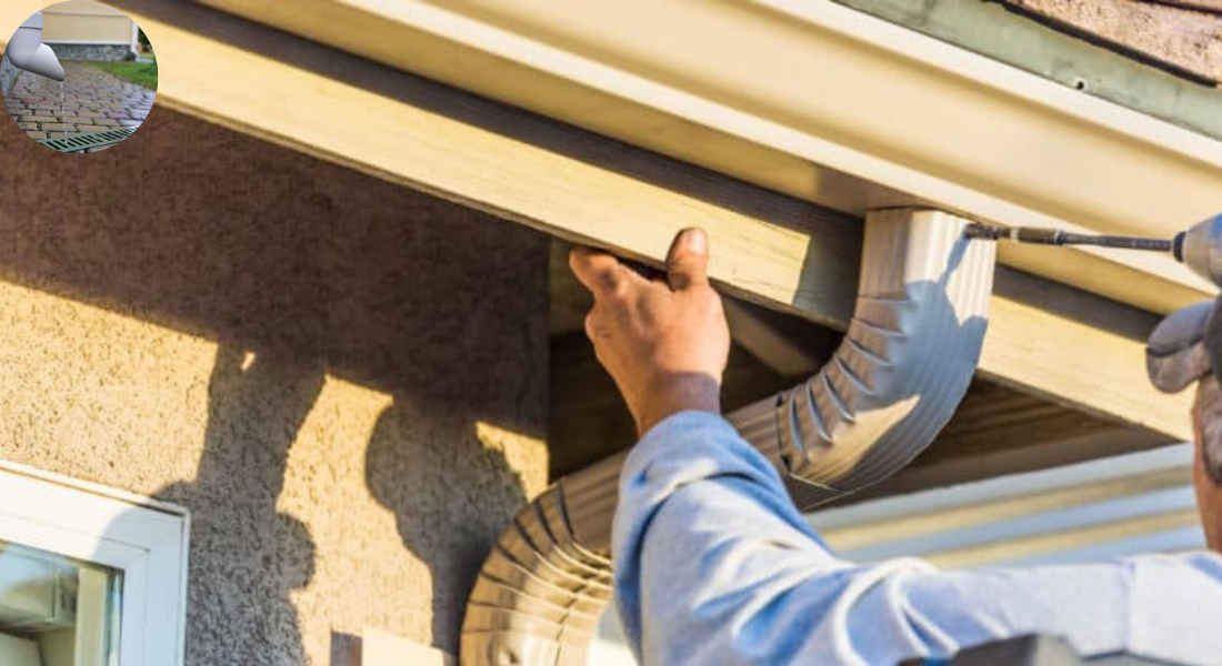 how to drain downspout water away from house