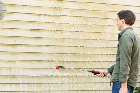 how to remove mold from house siding