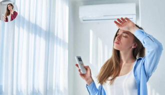 why does my house feel damp with ac on