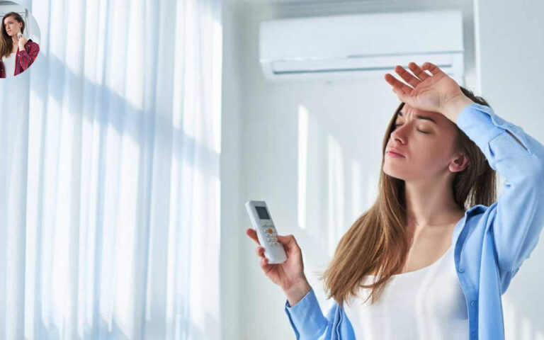 why does my house feel damp with ac on