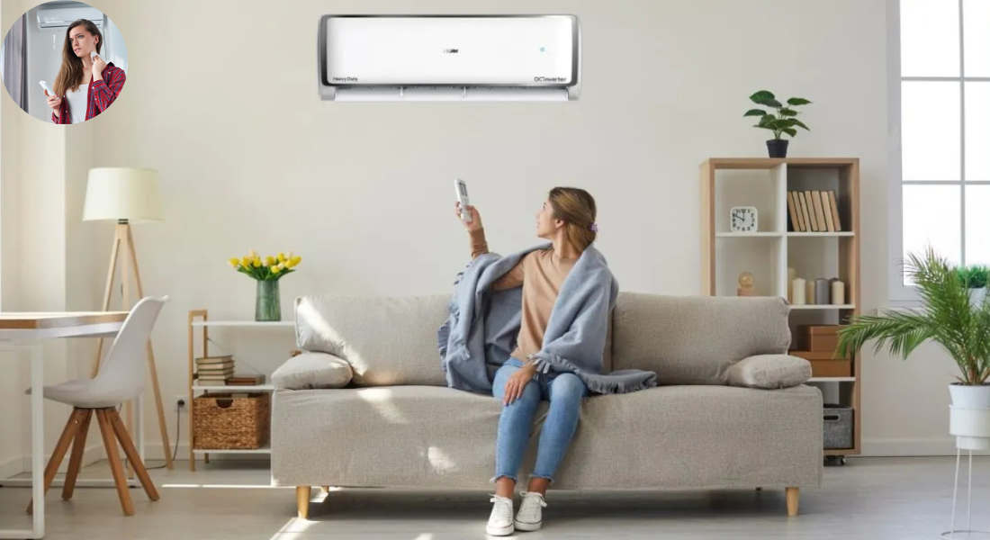 why does my house feel damp with ac on