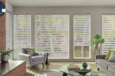 do curtains stay with the house