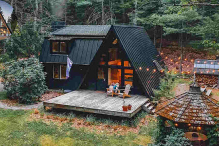 a frame house