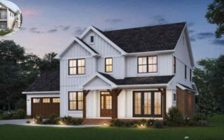 how tall is a 2 story house