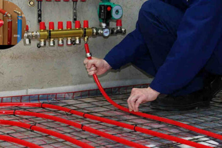 what year did pex home plumbing start