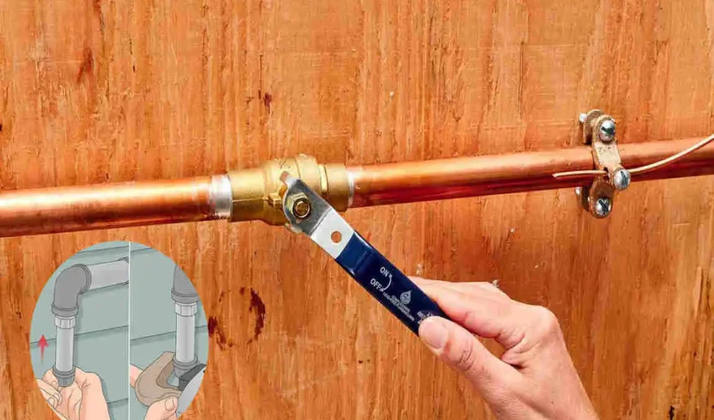 how to cap off house plumbing