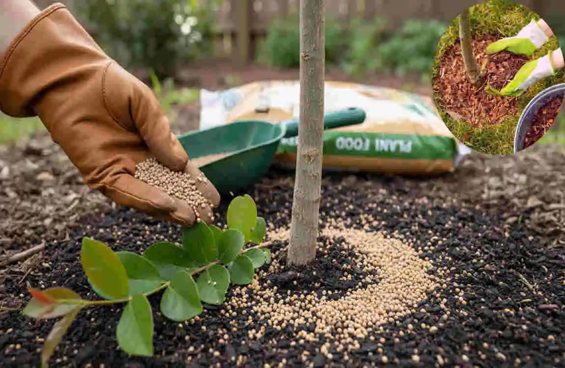 how far to plant crepe myrtle from house