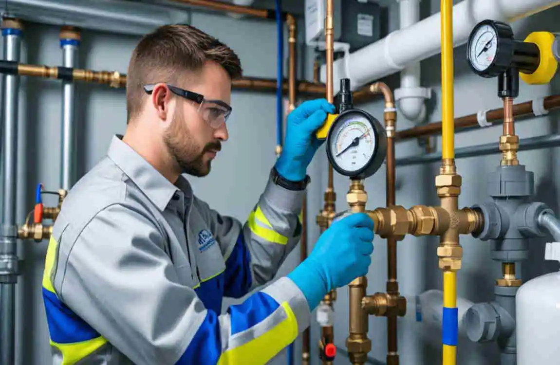 what is a static test for home plumbing