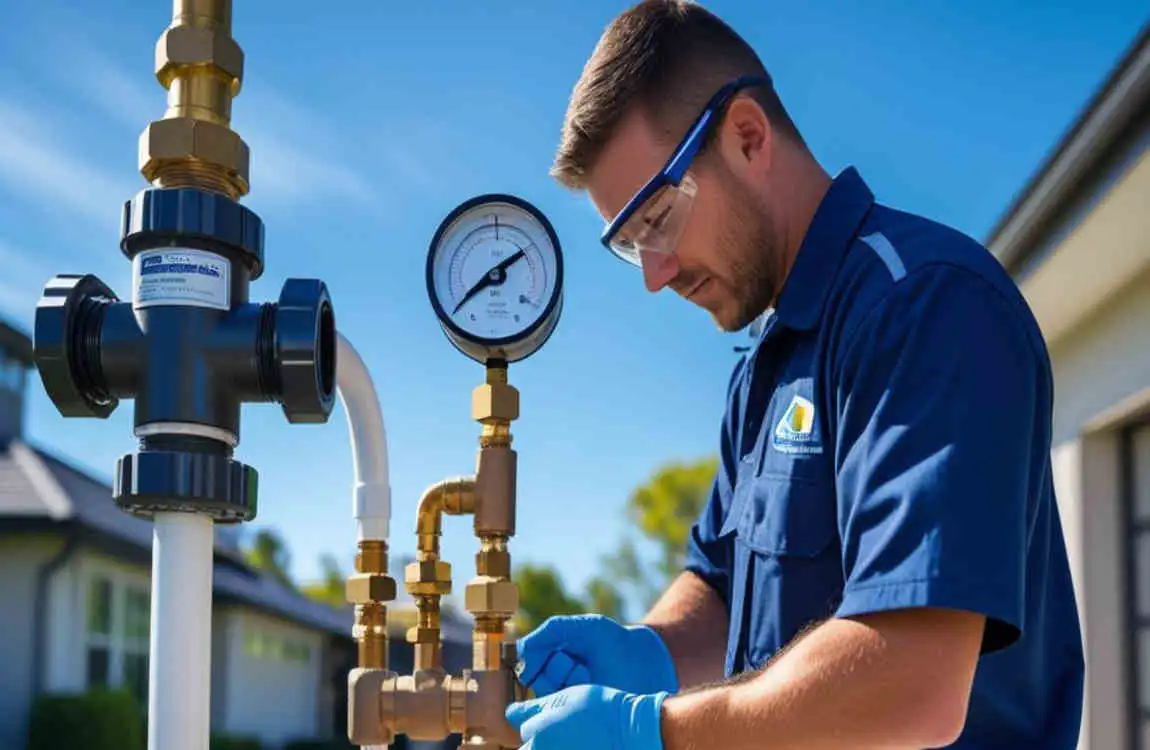 what is a static test for home plumbing