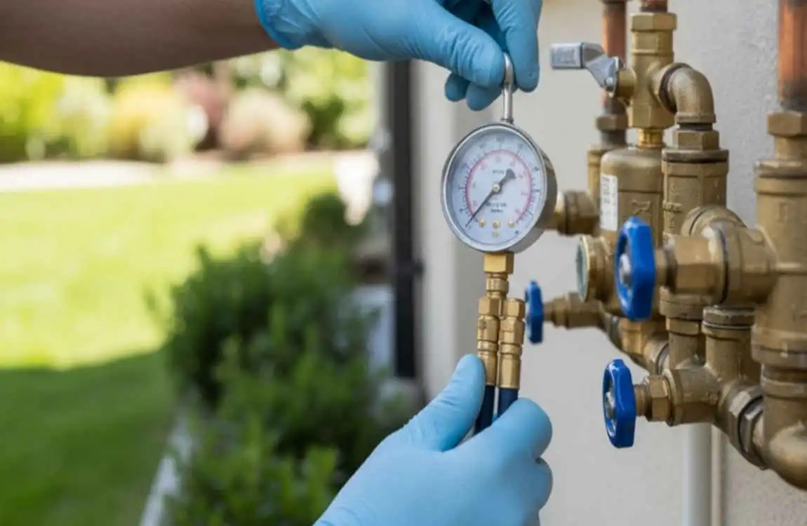 what is a static test for home plumbing