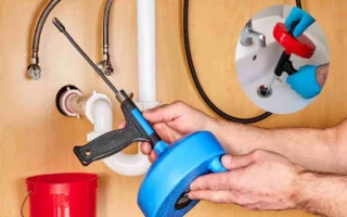 how to use a house plumbing snake toilet