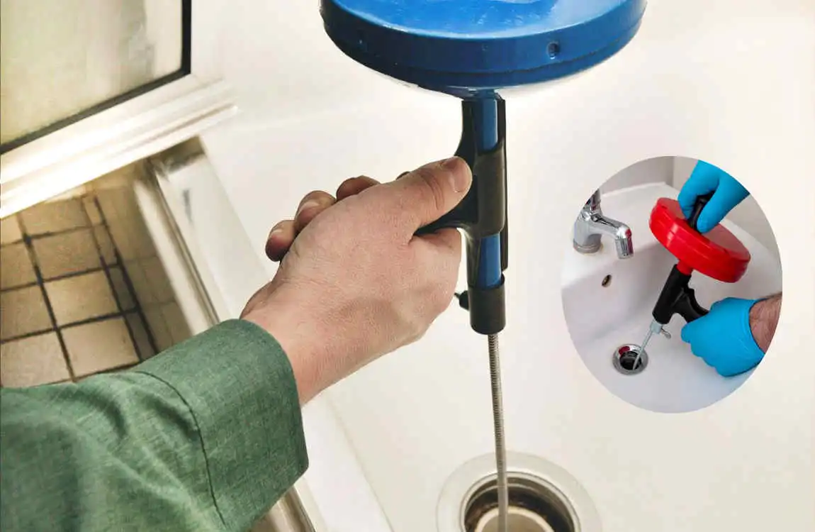 how to use a house plumbing snake toilet
