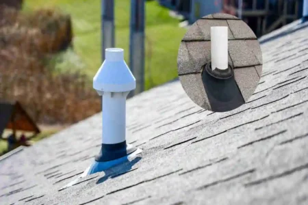 where should a house plumbing vent be located