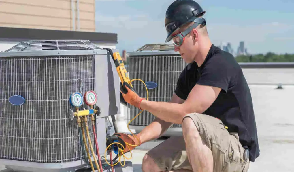 is hvac connected to house plumbing