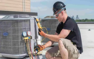 is hvac connected to house plumbing