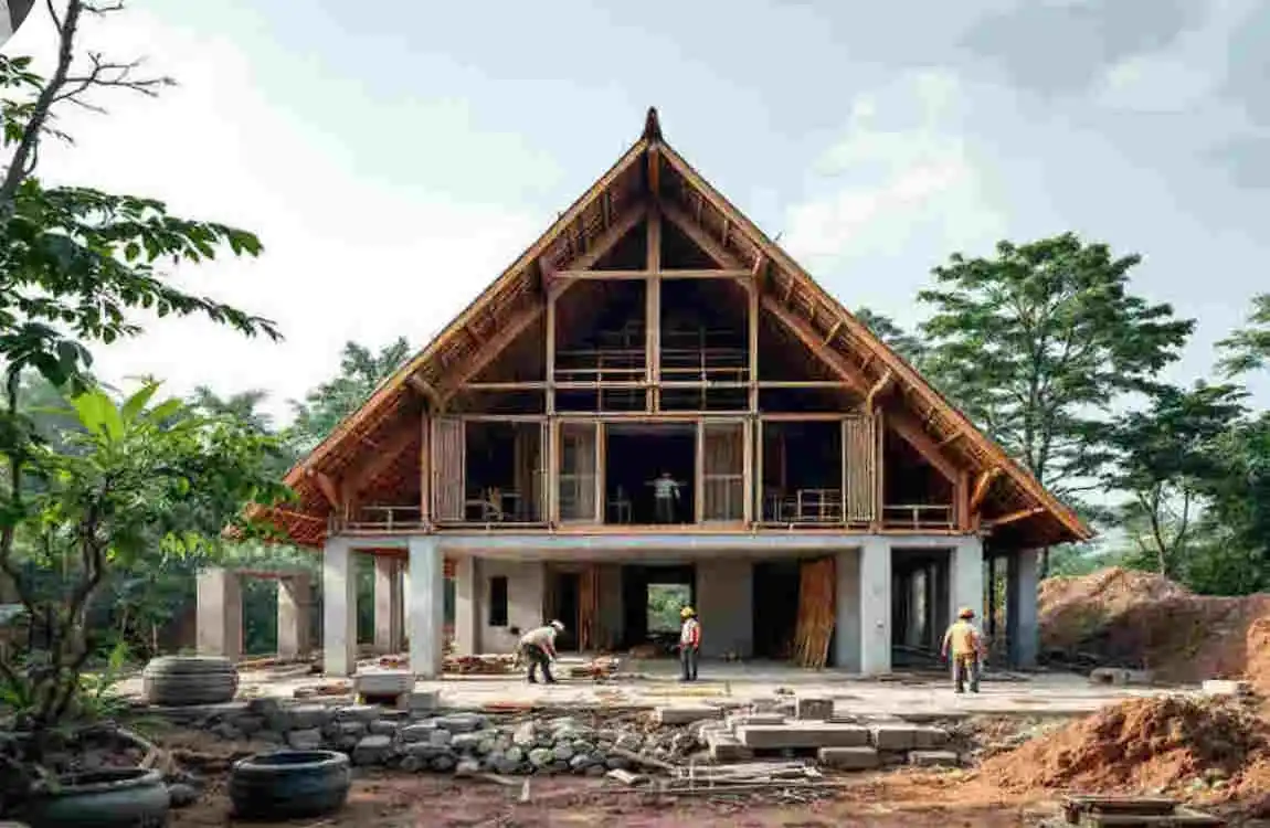 how much does it cost to build a house in laos