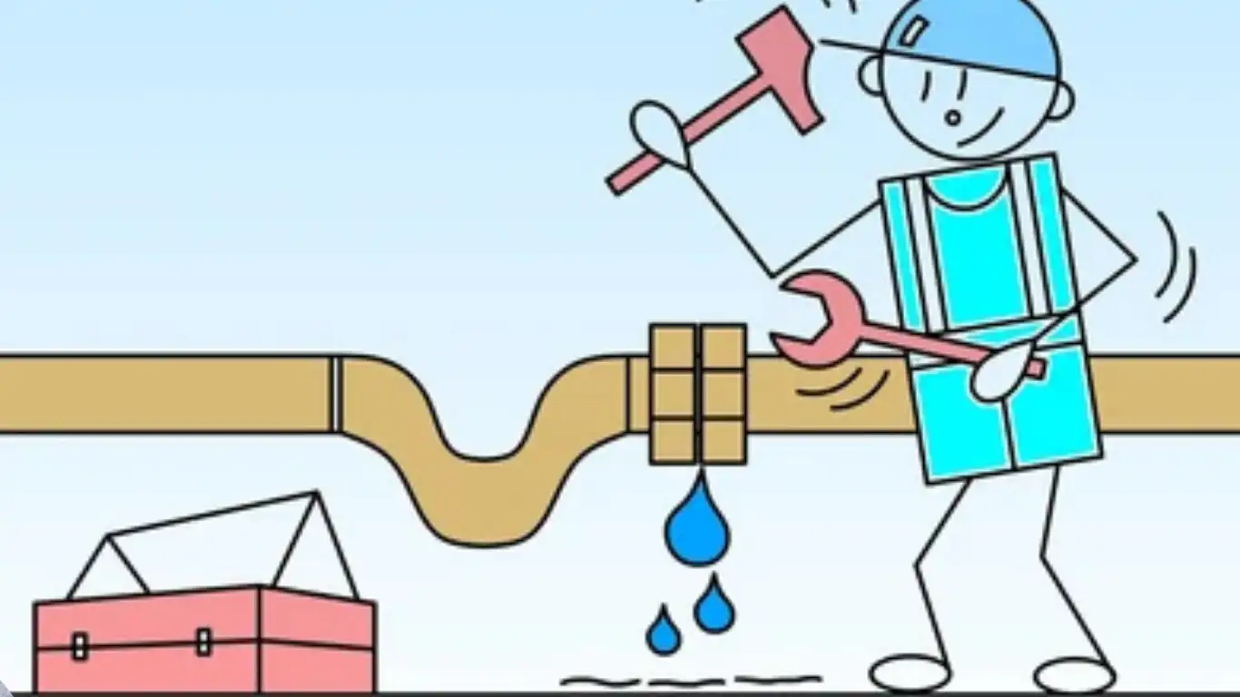 how to find leak in pool house plumbing