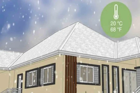 what temperature to leave house in winter when away