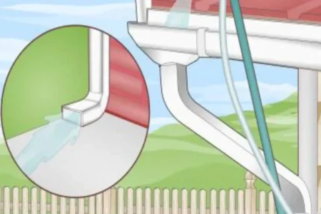 how to drain downspout water away from house