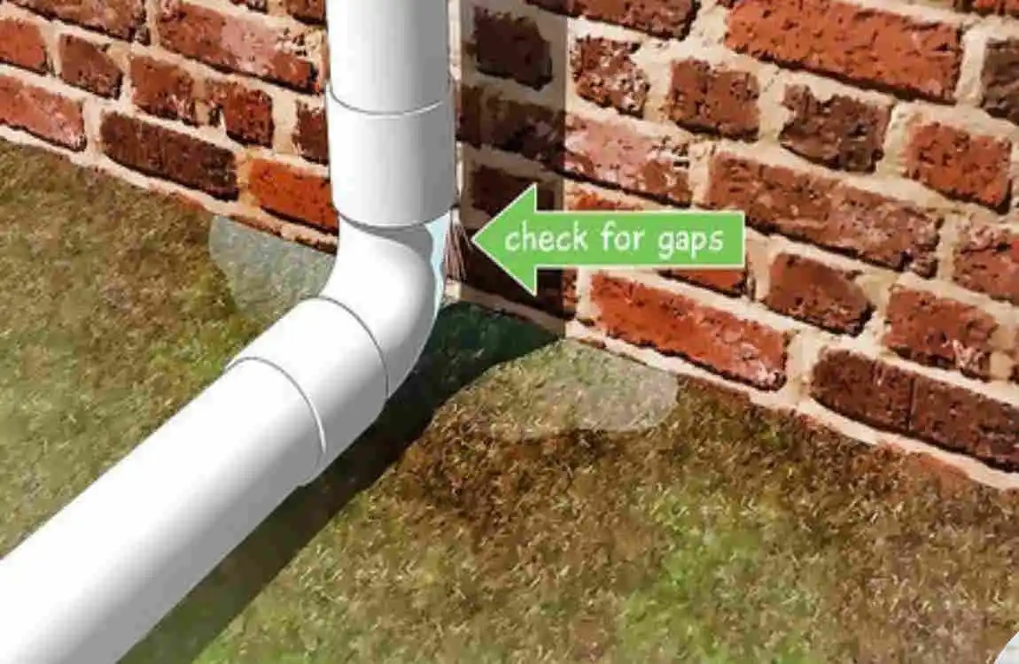 how to drain downspout water away from house