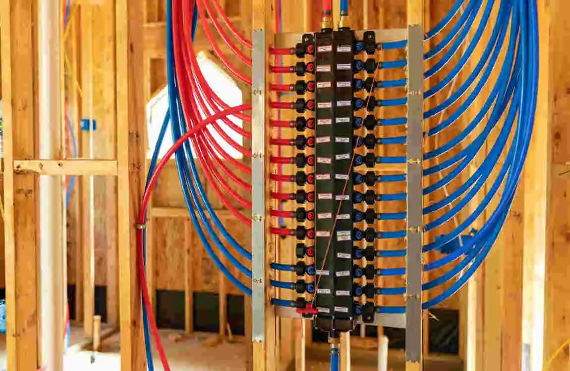 what year did pex home plumbing start
