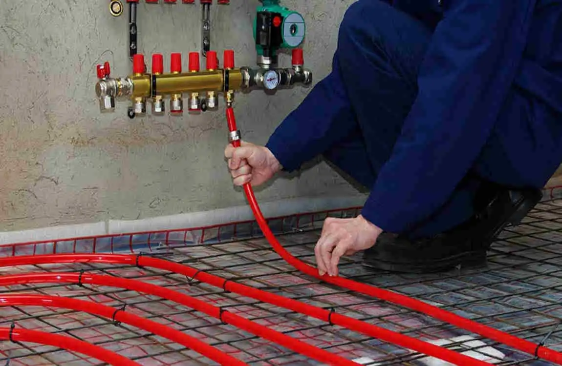what year did pex home plumbing start