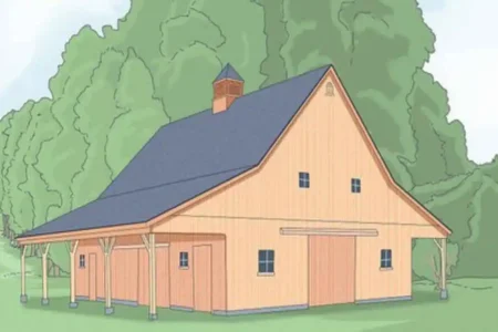 what is a high ranch house