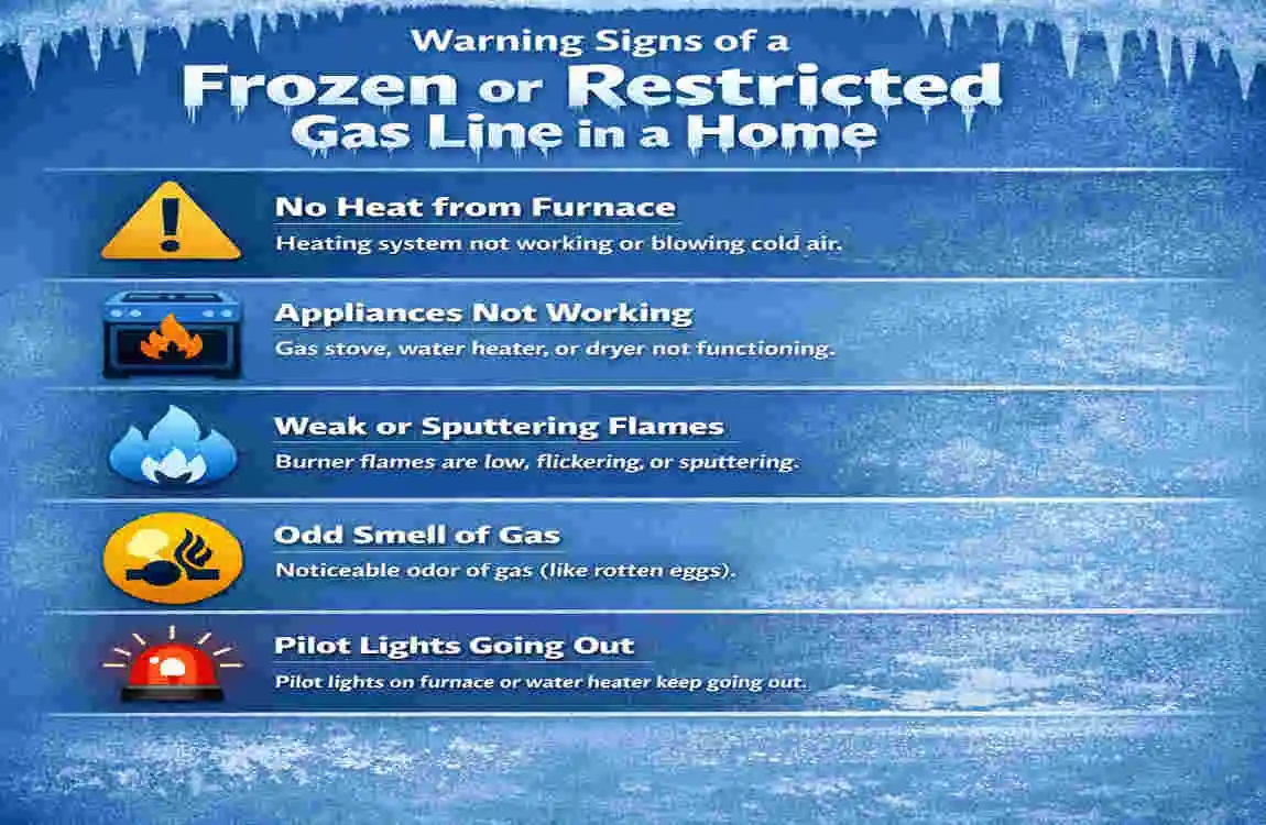 Can Household Gas Lines Freeze?