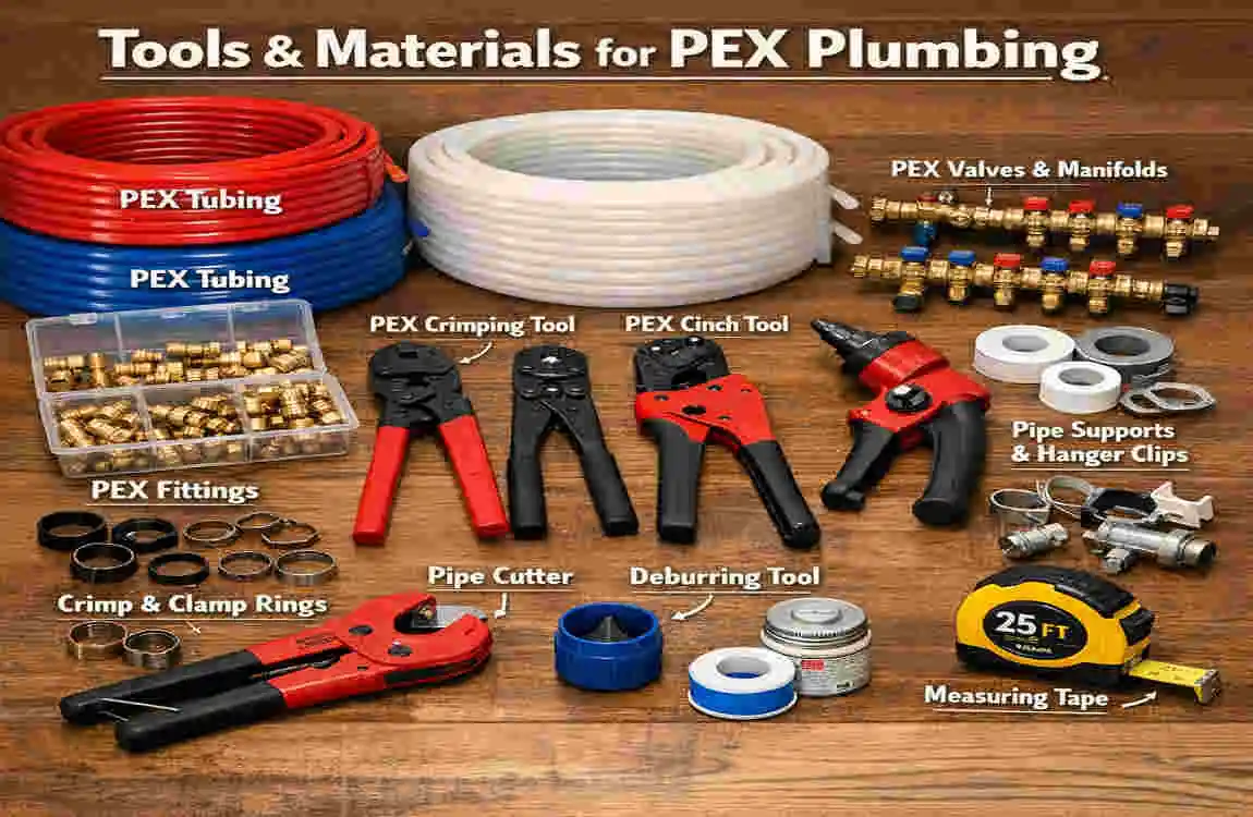 how to use pex home plumbing
